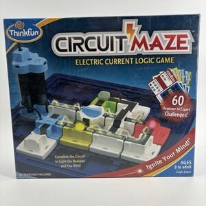 New Sealed Thinkfun Circuit Maze 2017 Logic Puzzle Brainteaser Game STEM 8+